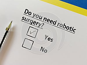 Questionnaire about bowel issues