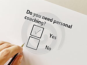 Questionnaire about counseling and therapy