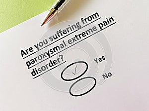 Questionnaire about disease and illness