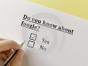 Questionnaire about gaming