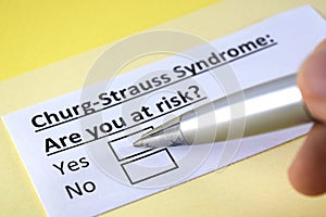 Questionnaire about health problems