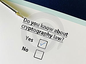 Questionnaire about law