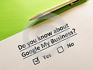 Questionnaire about online marketing