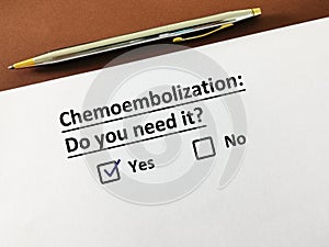 Questionnaire about radiology