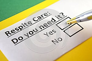 Questionnaire about services