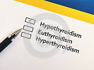 Questions about thyroid pathology