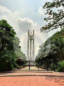Quezon Memorial Circle in Manila