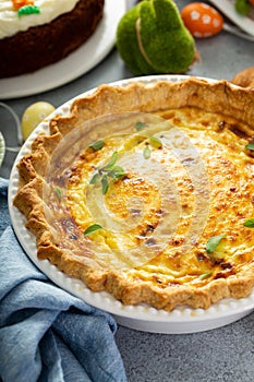 Quiche Lorrain for Easter Brunch