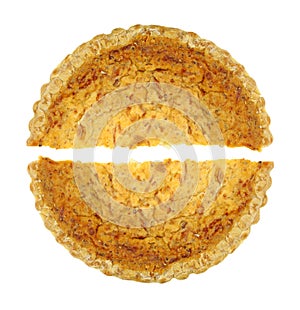 Quiche Lorraine Pie Halves