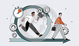 Quick decisions concept