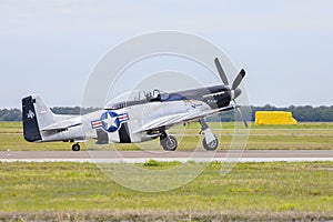 Quick Silver Airplane Ready For An Airshow At McDill Air Force Base