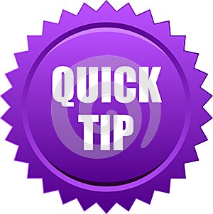 Quick tip seal