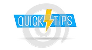 Quick tips, message.