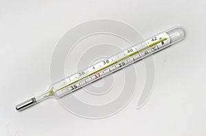 Quicksilver thermometer photo