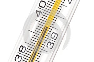 Quicksilver thermometer photo