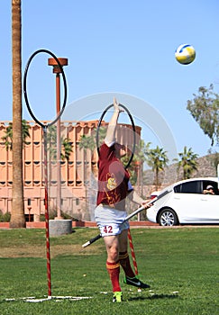 USA, AZ: Rare Sport - Quidditch > Keeper Catching
