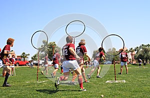 USA, AZ: Rare Sport - Quidditch > Protecting Goals