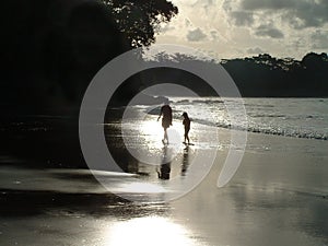 Quiet beach