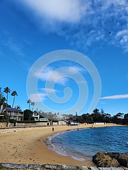 A Quiet Beach in Weekdays