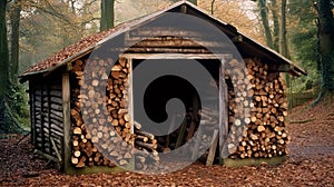 Quiet Contemplation: A Stylish Log Store Inspired By Cfa Voysey