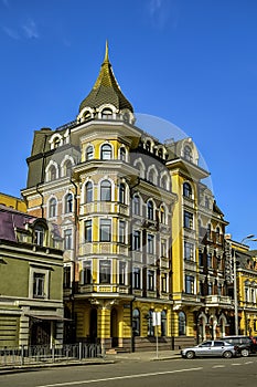 The quiet and cozy streets of Podil