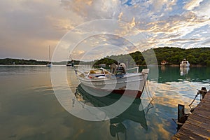 Quiet creek at Porto-Heli, Peloponnese - Greece.