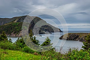 Quiet fishing village in Western NL, Gros Morne National Park, Newfoundland