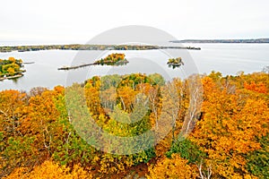 Quiet Harbor in the Fall