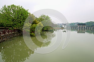 A quiet lake-Nanchang Mei Lake Scenic Area