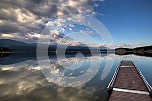 Quiet Lakeside Perfect Reflection