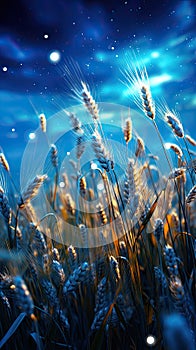 On a quiet night in the countryside