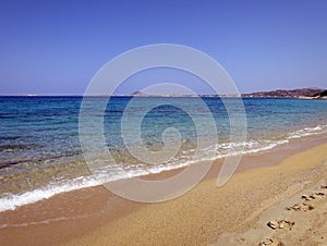 Quiet paradise in Naxos island