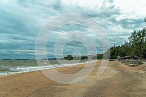 The quiet and peace beach Payoon beach