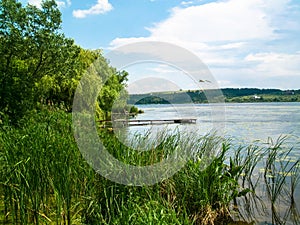 quiet place fishing lake