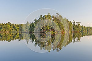 Quiet Reflections in the Early Morning