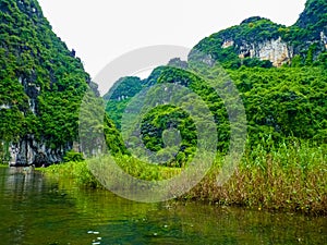 Quiet Ride On Peaceful Tam Coc River