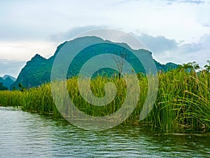 Quiet Ride On Peaceful Tam Coc River