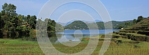 Quiet spring day at Lake Begnas