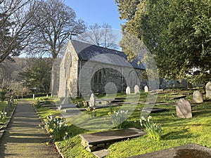 Quiet Welsh Village of Llanbedrog in Gwynedd North Wales VI