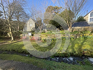 Quiet Welsh Village of Llanbedrog in Gwynedd North Wales VIII