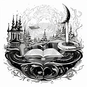 Quills of Imagination: Exploring Boundless Inked Realms