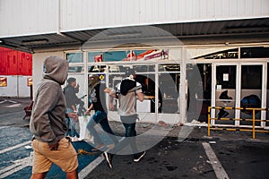 Looting in Chile