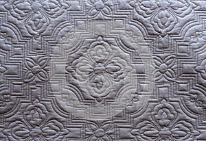 Quilt fabric texture background