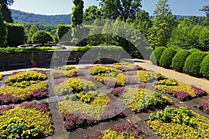 Quilt Garden at the North Carolina Arboretum