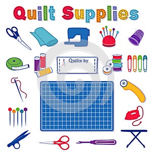Quilt Supplies and Tools for Do It Yourself Sewing