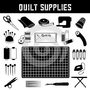 Quilt Supplies and Tools for Do It Yourself Sewing