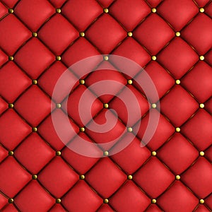 Quilted Leather Background