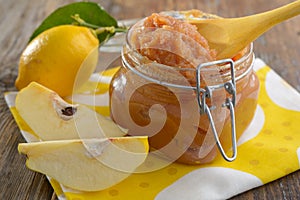 Quince jam photo