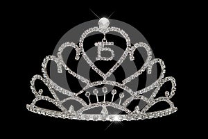 QuinceaÃ±era Tiara Isolated