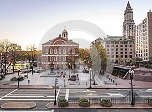 Quincy Market and Faneuil Hall